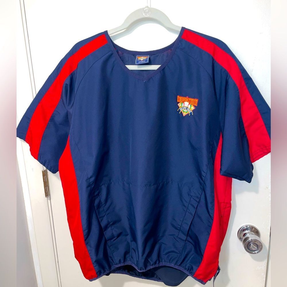 Cooperstown Baseball Jersey Mens Lg Pullover Dreams Park Vented shirt waterproof